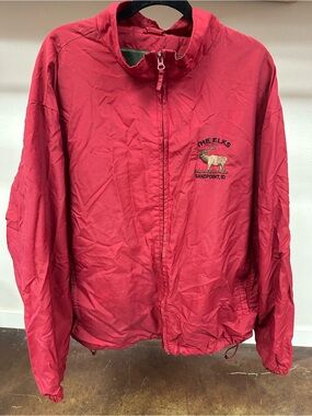 Sandpoint Red Windbreaker Jacket